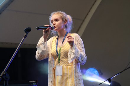 Fragment występu Hanny Stoszek